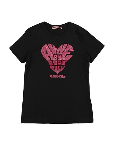 ANIYE BY T-shirt GIRL Black 100% Cotton