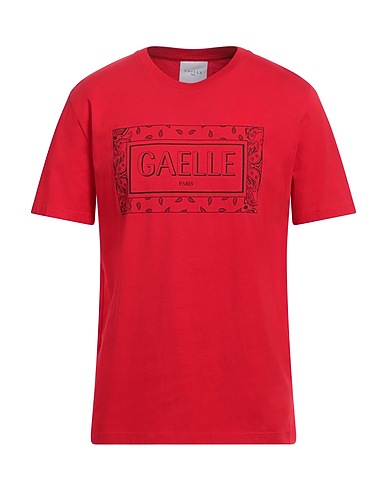 GAëLLE Paris T-shirt Red 100% Cotton