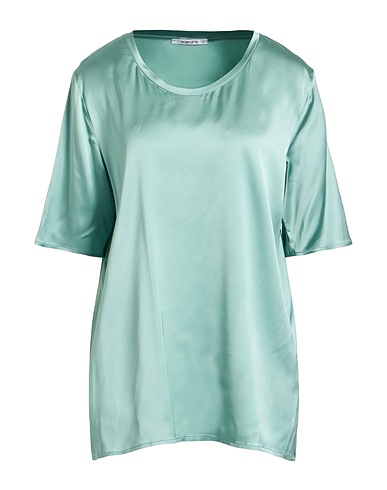 KANGRA Top Verde chiaro 95% Viscosa, 5% Elastan