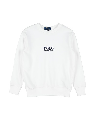 POLO RALPH LAUREN Sweatshirt LS CN M3-KNIT SHIRTS-SWEATSHIRT
 White 87% Cotton, 13% Polyester