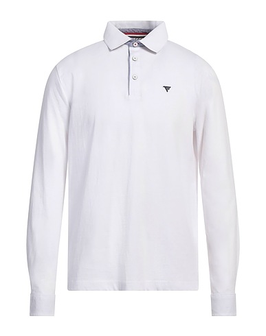 FRED MELLO Polo shirt White 100% Cotton