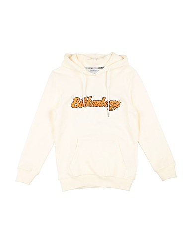 BIKKEMBERGS Hooded track jacket  Cream 100% Cotton