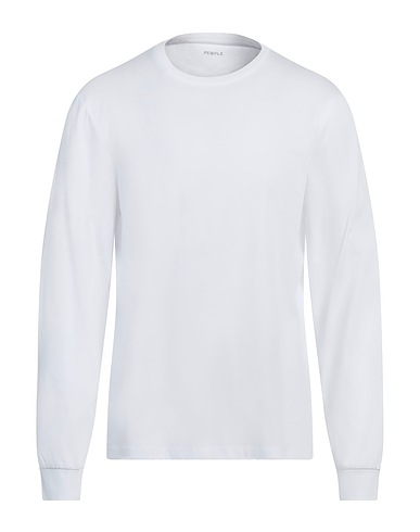 PEOPLE OF SHIBUYA Basic T-Shirt White 100% Cotton