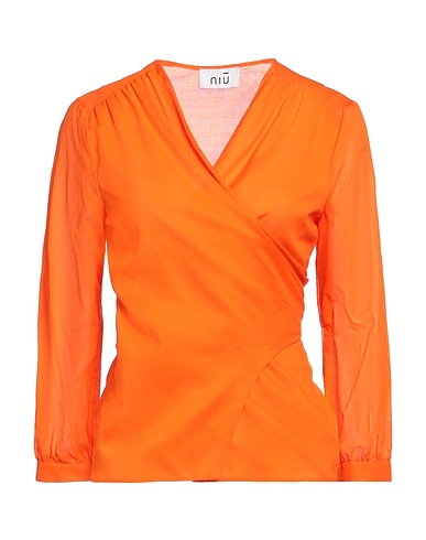  NIŪ Solid colour shirts & blouses 100% Cotton