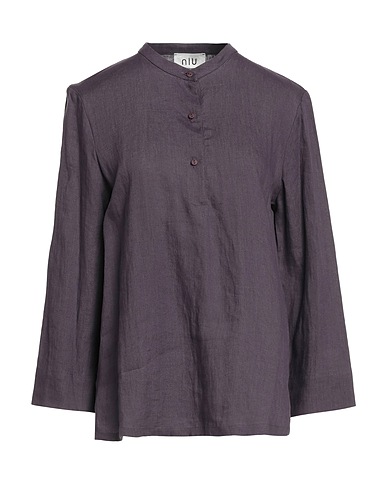 NIŪ Top Plum 100% Linen