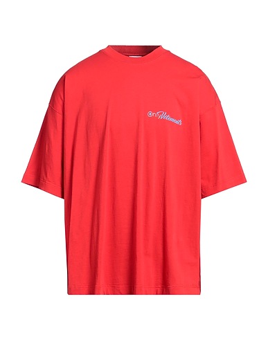 VETEMENTS T-shirt Red 100% Cotton