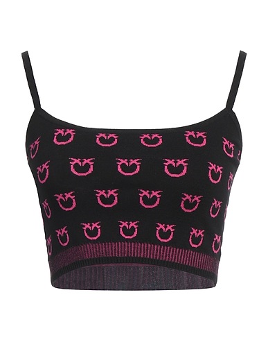 PINKO Top Nero 72% Viscosa, 28% Poliestere