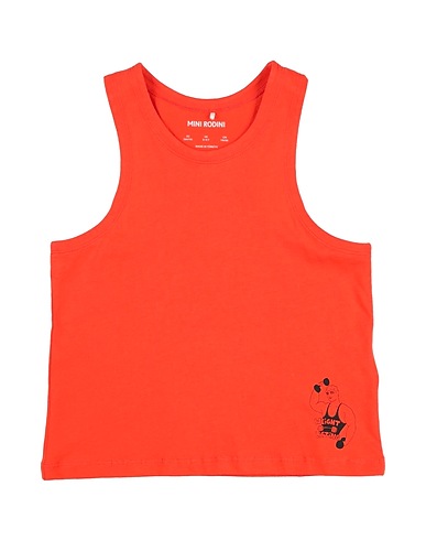 MINI RODINI Tanktop Orange 100% Organische Baumwolle