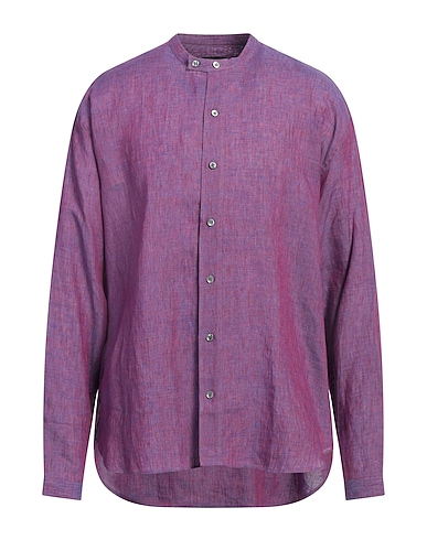 GIORGIO ARMANI Linen shirt Mauve 100% Linen