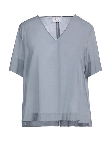 NIŪ Top Grigio 100% Cotone