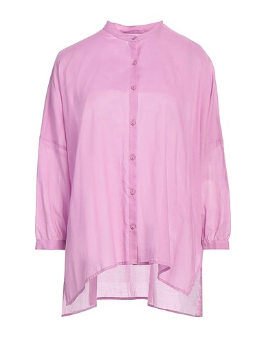 NIŪ Solid color shirts & blouses Mauve 100% Cotton