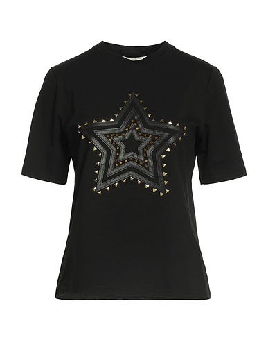 TRASH & LUXURY T-shirt Nero 70% Cotone, 26% Poliestere, 4% Elastan