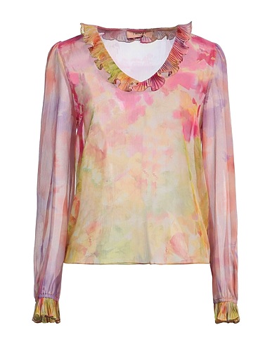 TWINSET Top Pink 100% Polyester