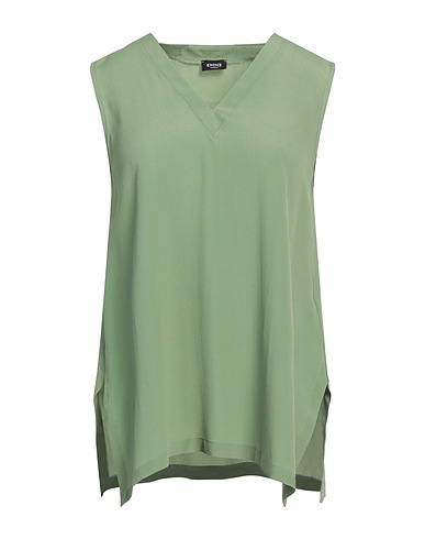 EMME by MARELLA Top Sage green 69% Acetate, 31% Silk