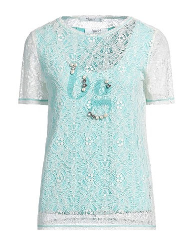 BLUGIRL Top Tūrkis 60% Baumwolle, 40% Polyamid
