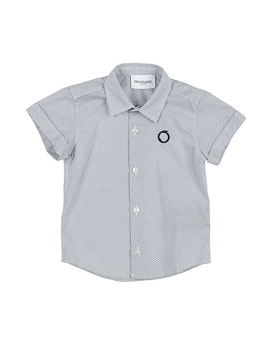TRUSSARDI JUNIOR Patterned shirt Blue 100% Cotton