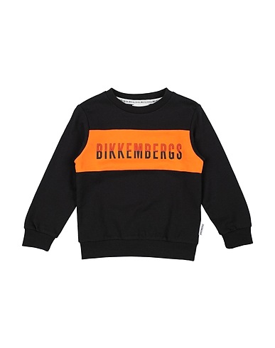 BIKKEMBERGS Sweatshirt Black 100% Cotton