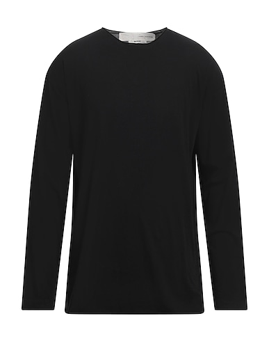 ISABEL BENENATO Basic T-Shirt Black 100% Cotton