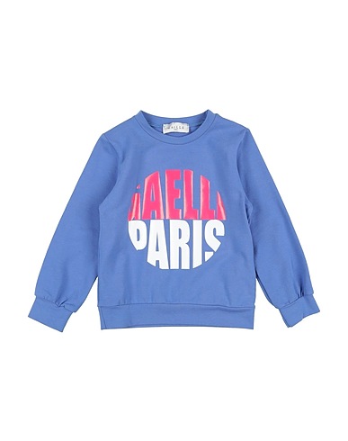 GAëLLE Paris Sweatshirt Light blue 96% Cotton, 4% Elastane