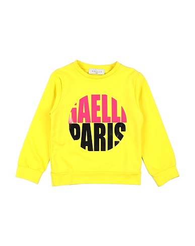 GAëLLE Paris Sweatshirt Lime green 96% Cotton, 4% Elastane