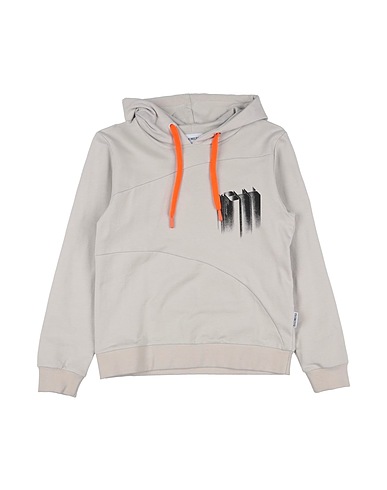 BIKKEMBERGS Hooded track jacket  Sand 100% Cotton
