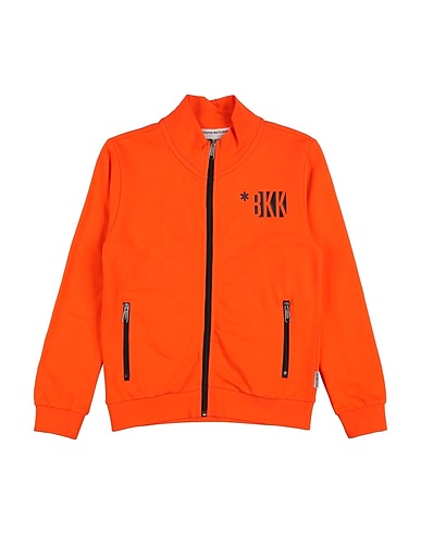 BIKKEMBERGS Sweatshirt Orange 100% Cotton
