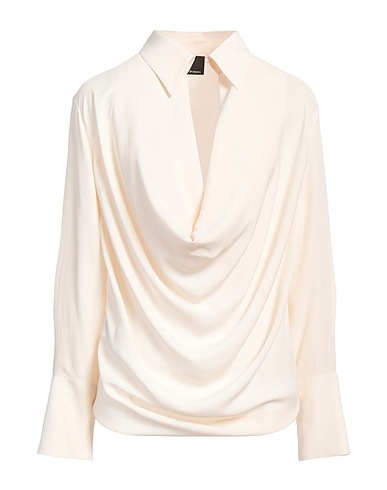 PINKO Top Ivory 76% Acetate, 24% Silk