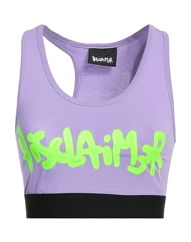 DISCLAIMER Top Lilac 93% Cotton, 7% Elastane