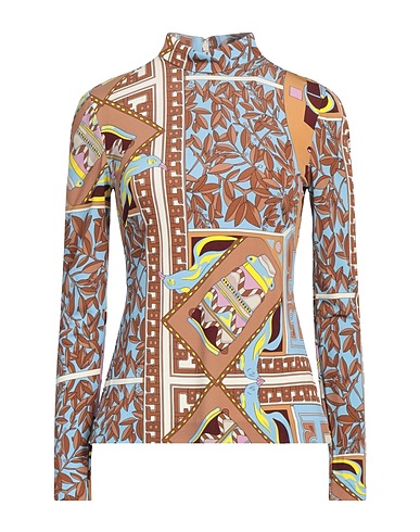 TORY BURCH T-shirt Καφέ 100% Βισκόζη