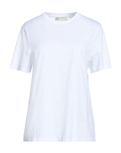 TORY BURCH Basic T-Shirt White 100% Cotton