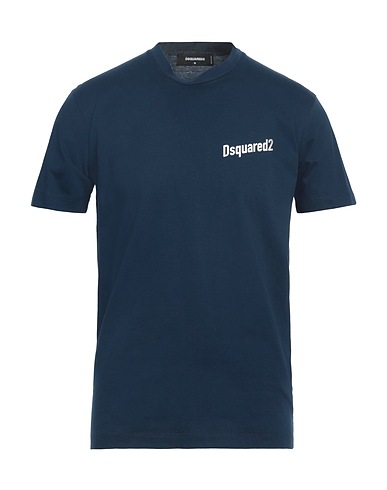 DSQUARED2 T-shirt Blu navy 100% Cotone