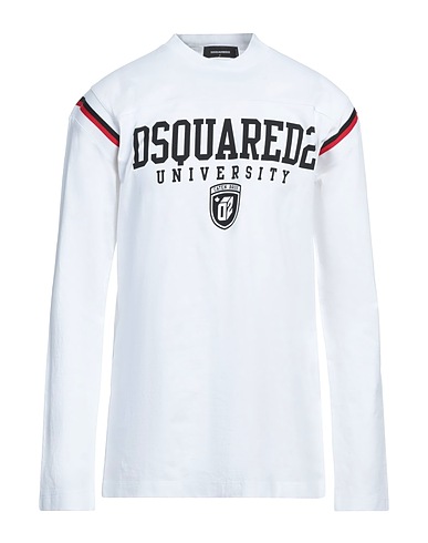 DSQUARED2 T-shirt White 100% Cotton, Polyester