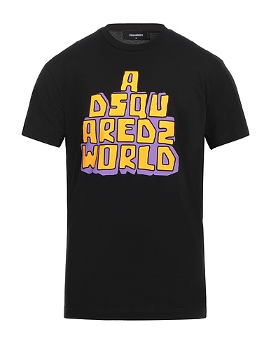 DSQUARED2 T-shirt Nero 100% Cotone