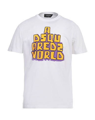 DSQUARED2 T-shirt White 100% Cotton