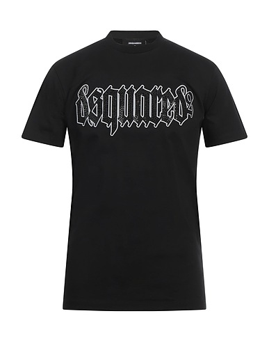 DSQUARED2 T-shirt Nero 100% Cotone