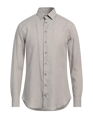 GIORGIO ARMANI Linen shirt Taupe 100% Linen