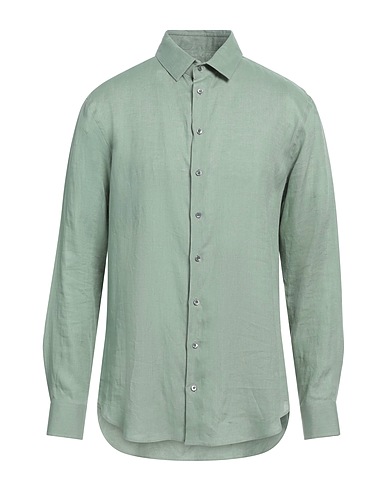 GIORGIO ARMANI Linen shirt Sage green 100% Linen