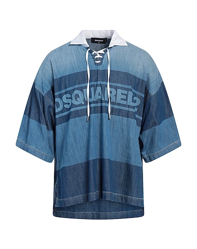 DSQUARED2 Denim shirt 98% Cotton, 2% Elastane