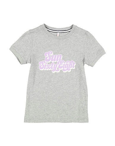 SUN 68 T-Shirt Grau 100% Baumwolle