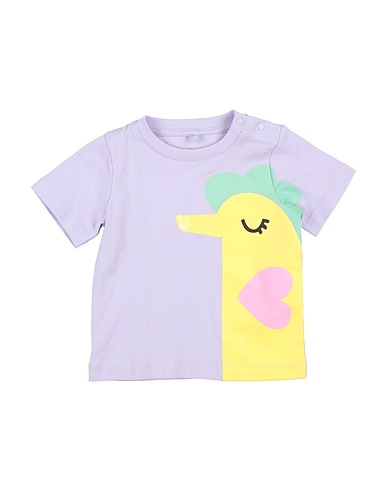 STELLA McCARTNEY KIDS T-shirt Lilac 100% Cotton