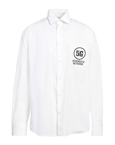 VETEMENTS Camicie 100% Cotone