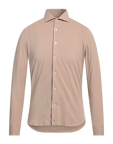 SONRISA Einfarbiges Hemd Khaki 97% Baumwolle, 3% Elastan