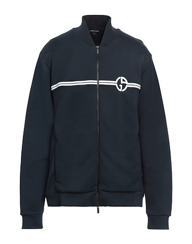 GIORGIO ARMANI Sweatshirt Midnight blue 62% Polyamide, 38% Modal