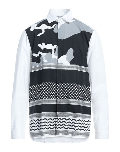 NEIL BARRETT Chemise fantaisie Noir 100% Coton