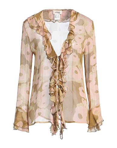 OTTOD'AME Patterned shirts & blouses Light pink 100% Viscose