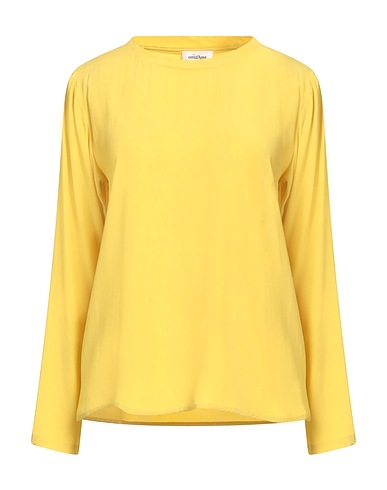OTTOD'AME Top Yellow 70% Acetate, 30% Silk