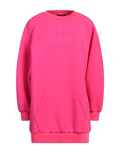 ACTITUDE by TWINSET Sweatshirt Fuchsia 70% Viscose, 25% Polyamide, 5% Elastane