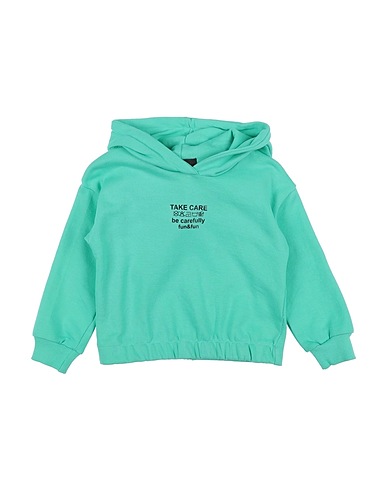 FUN & FUN Sweatshirt Emerald green 95% Cotton, 5% Elastane