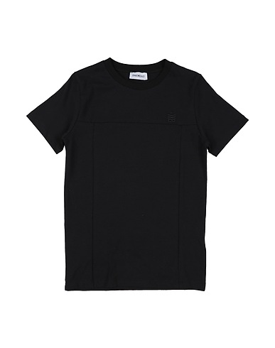 BIKKEMBERGS T-shirt Nero 100% Cotone