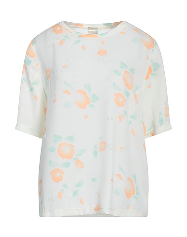 MASSIMO ALBA Silk top Ivory 100% Silk